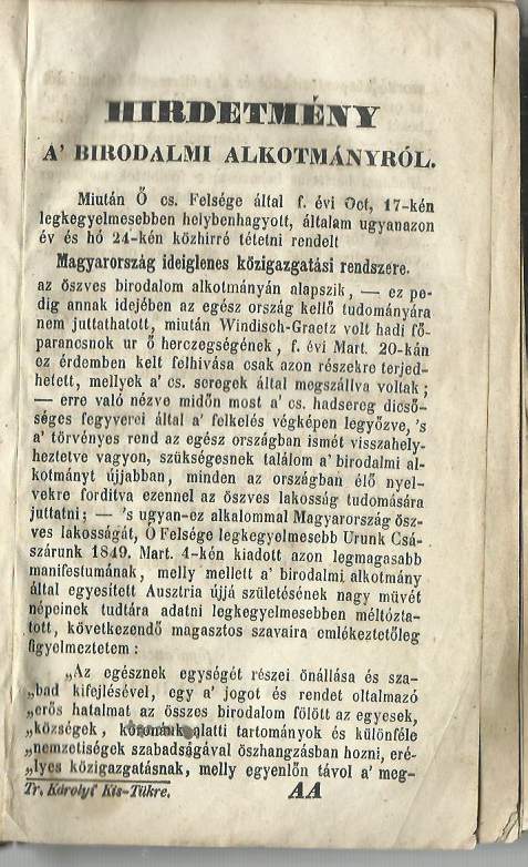 Hármas kis-tükör