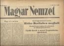 Magyar Nemzet 1945. május 1. 1. szám 