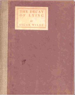 Oscar Wilde: The Decay of Lying