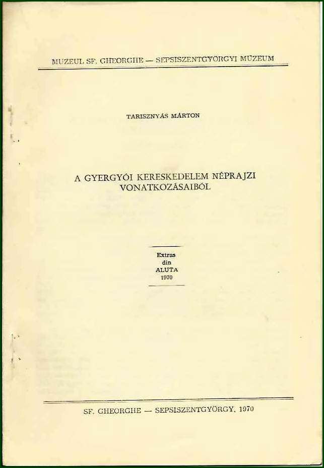 A gyergyói kereskedelem