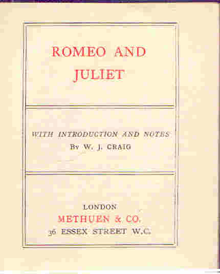 William Shakespeare: Romeo and Juliet