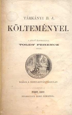 Tárkányi B. J. költeménye