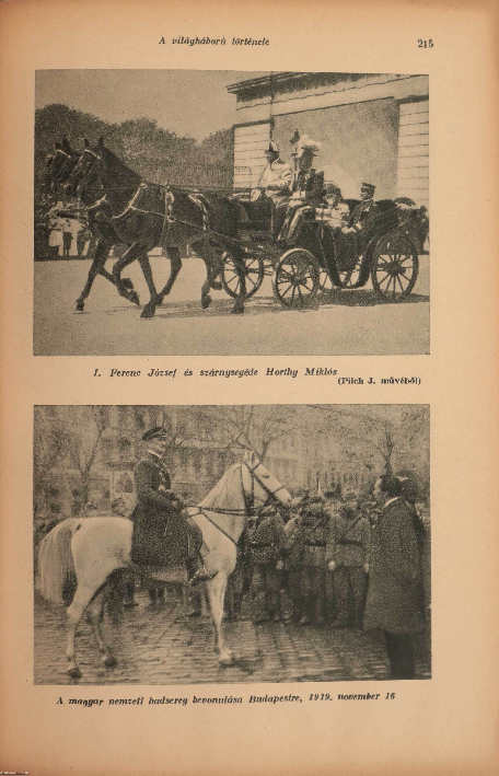 A világháború története