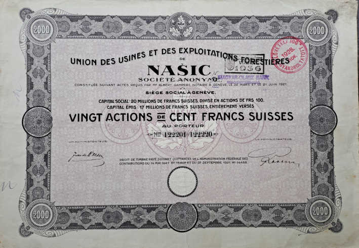 Nasic részvény