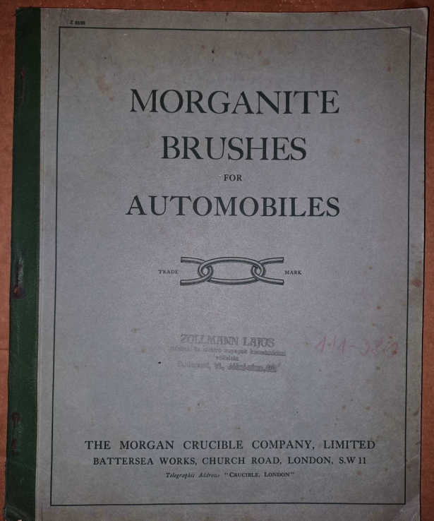 Morganite brushes for automobiles