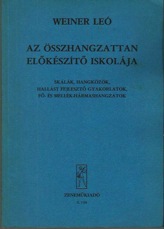 Az ​összhangzattan előkészítő iskolája