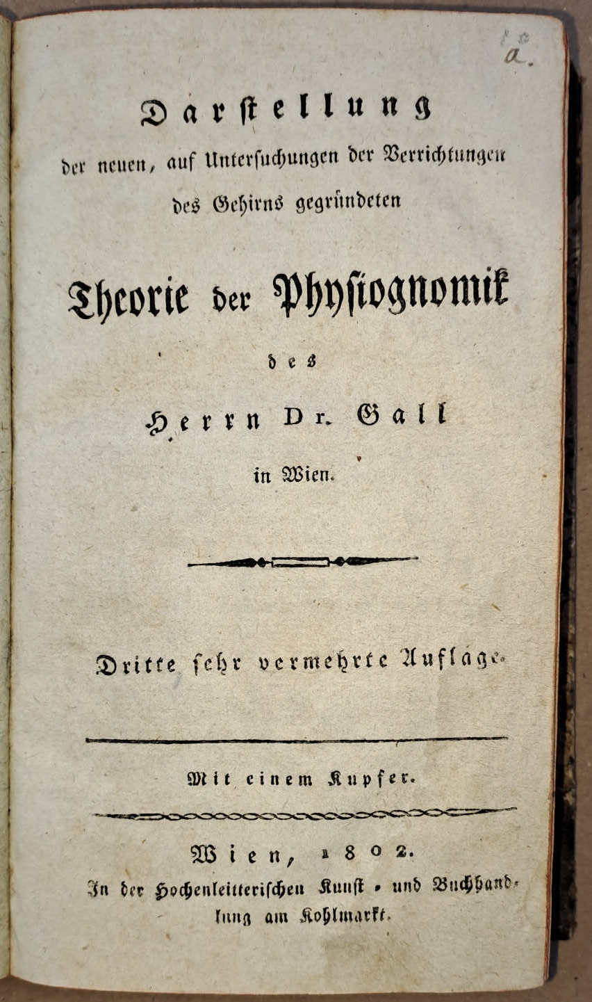 Galls Darstellung