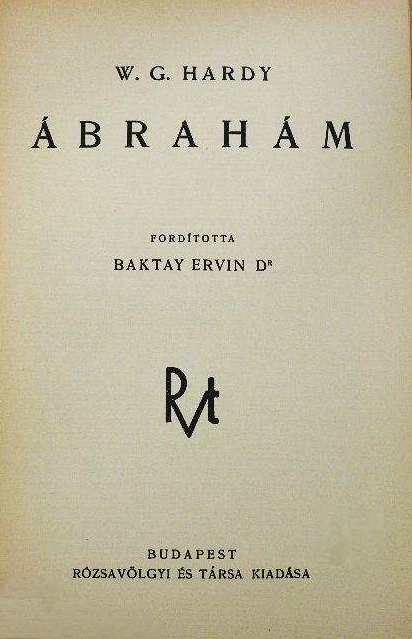 Hardy: Ábrahám