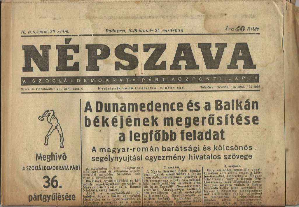 Népszava. 1948. jan. 25