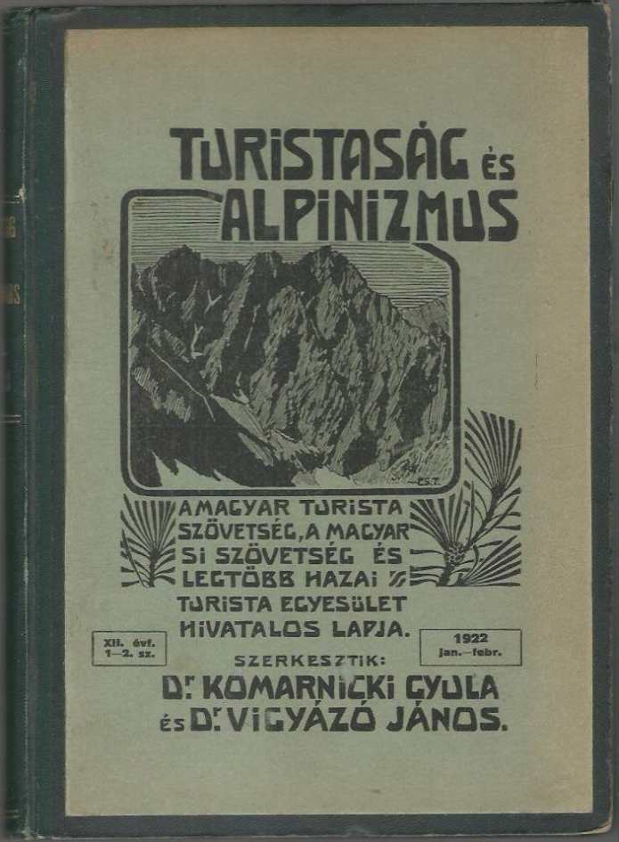Turistaság és alpinizmus 1922