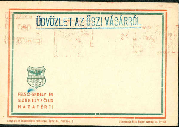 Felső- Erdély és székelyföld hazatért!