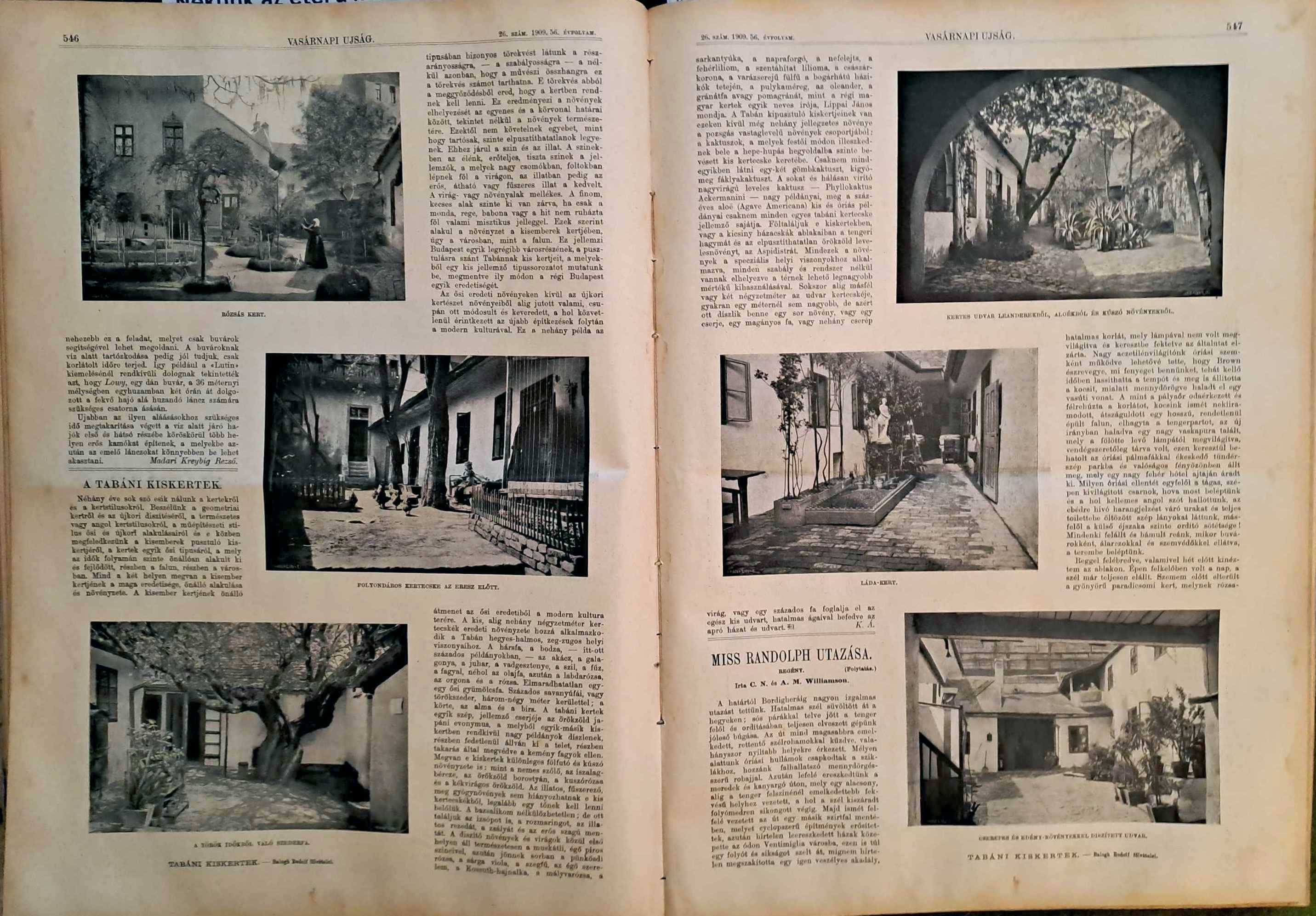 Vasárnapi Ujság 1909