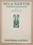Bartók Béla: Improvisations