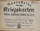 Ravenstein német haditérképei. Lengyelország, a déli fél Szilézia és Ausztria ellen. 8. számú haditérkép.