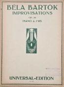 Bartók Béla: Improvisations