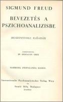 Bevezetés a pszichoanalízisbe