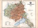 Veszprém Vármegye térképe 1895