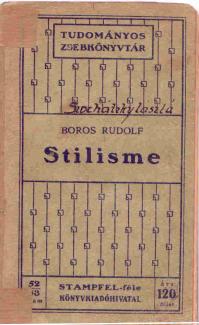  Boros Rudolf: Stilisme
