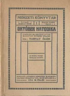 Hamvay Ödön: Október hatodika. 