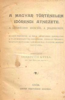 A magyar történelem időrendi átnézete 