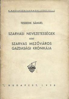 Tessedik Sámuel: Szarvasi nevezetességek