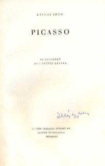 Kállai Ernő: Picasso