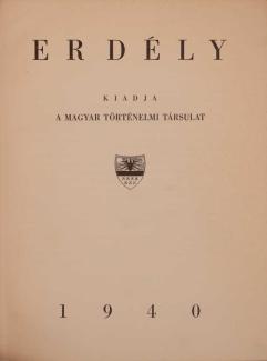 Deér József: Erdély