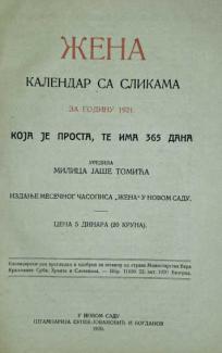 ŽENA - kalendar