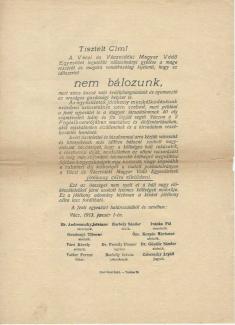 Nem bálozunk!