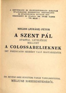 Szent Pál apostol levelének magyarázatja