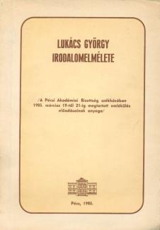 Lukács Gy irodalomelmélete
