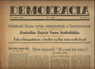 Demokrácia 1945. jún. 18.