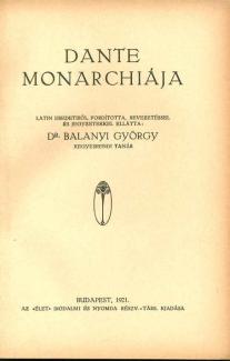 Dante Monarchiája