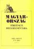 Magyarország történeti helységnévtára: Árva megye